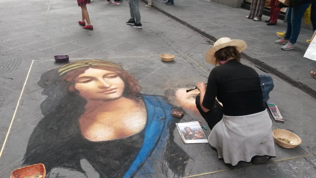 Arte callejero en Florencia
