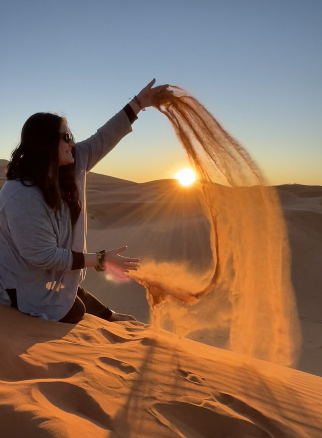 Atardecer en el desierto