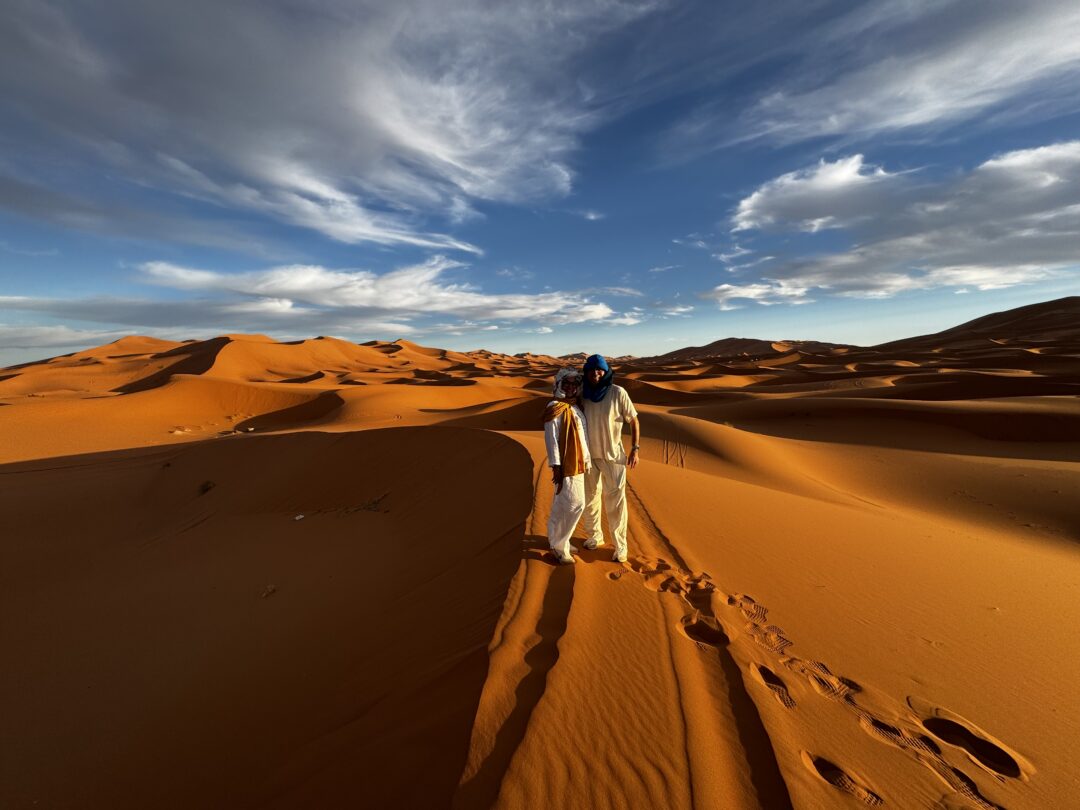 Atardecer en el Sáhara