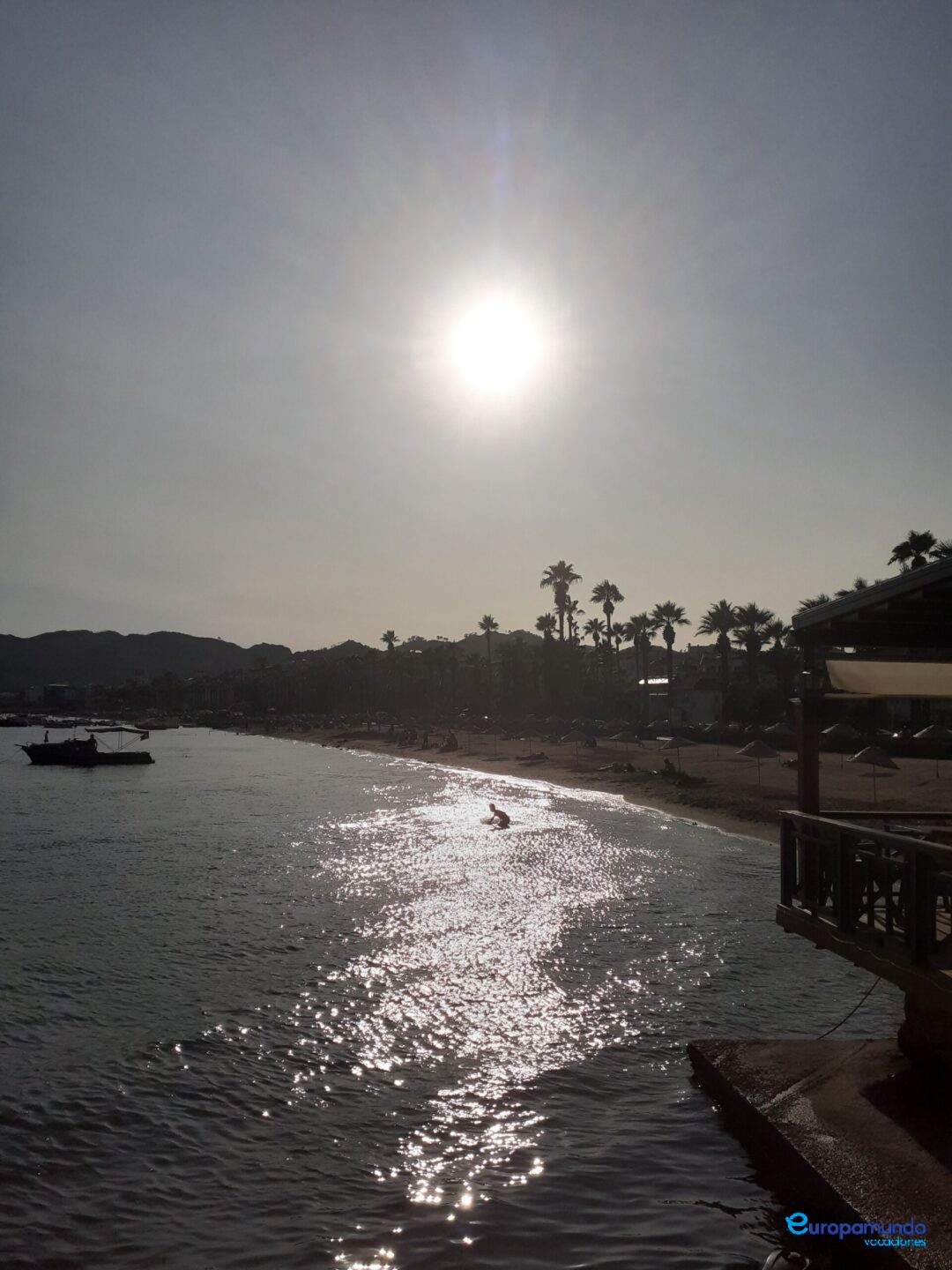 Atardecer en la playa