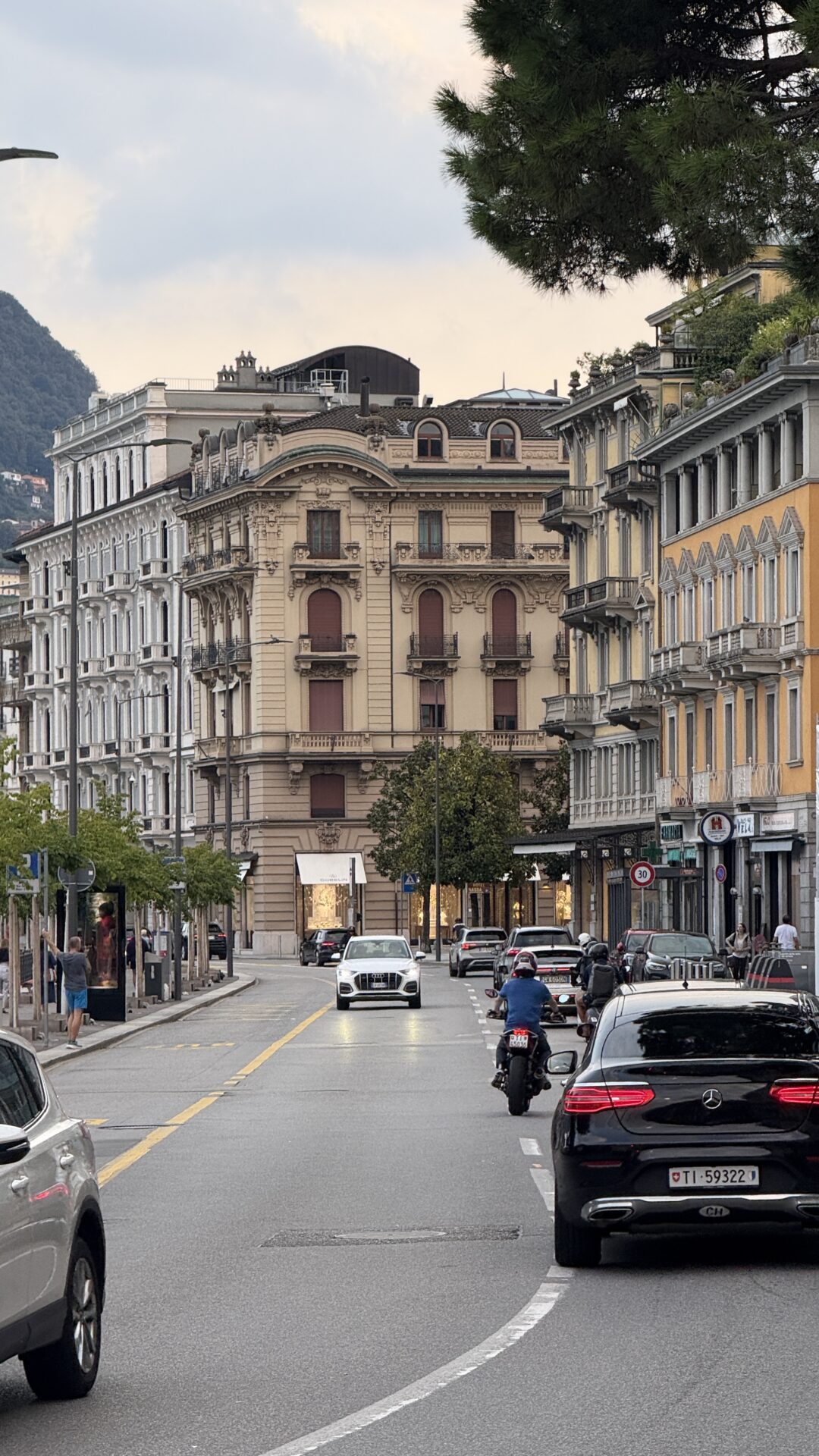 Atardecer en Lugano