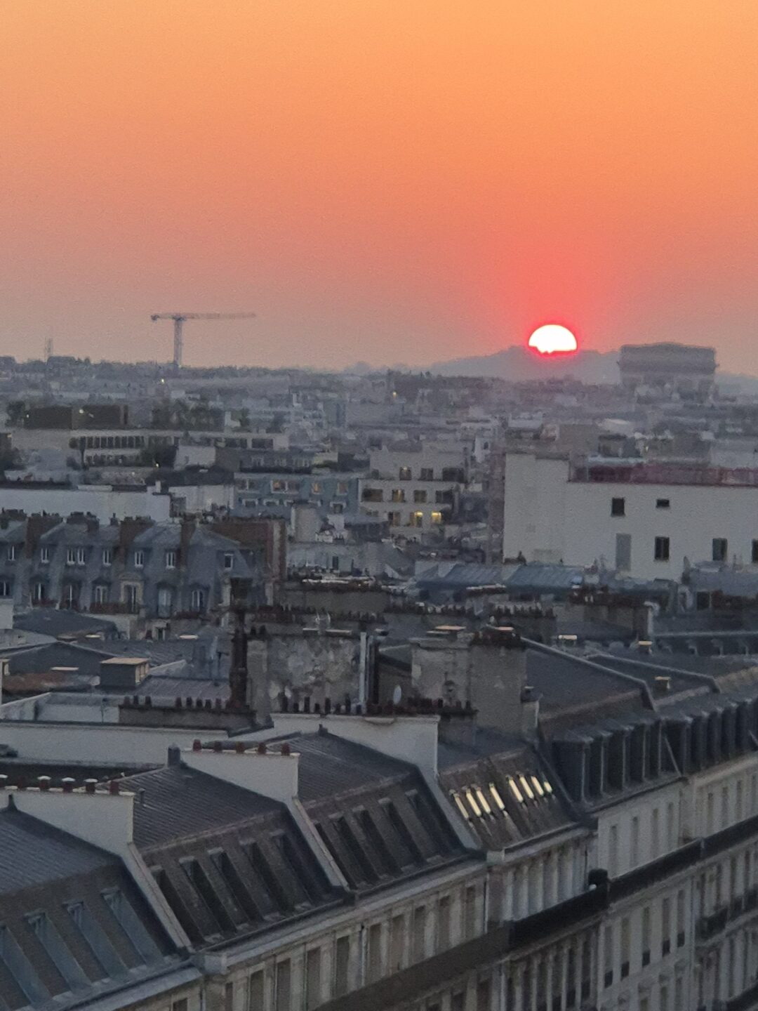 Atardecer en Paris