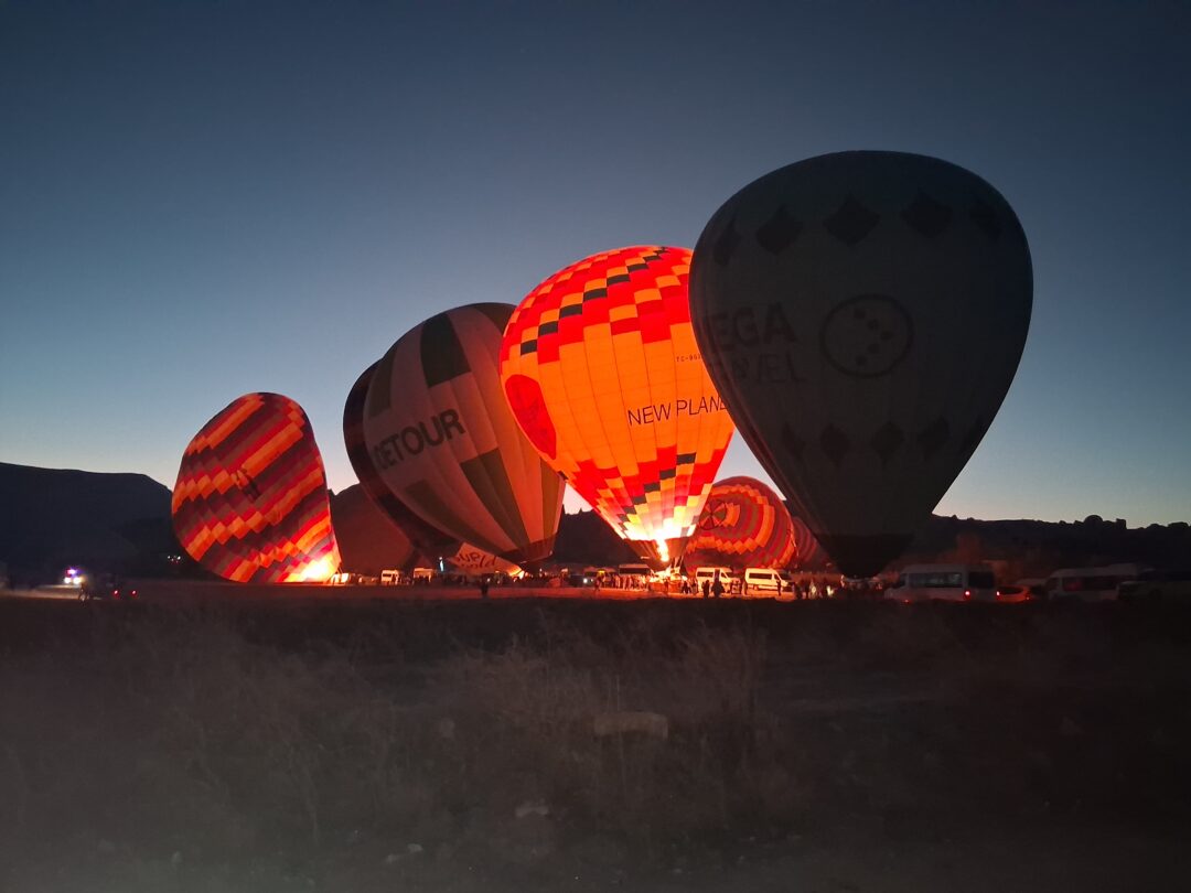 Balloon ride in Kapadokya