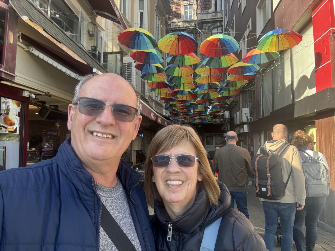 Calle de los paraguas