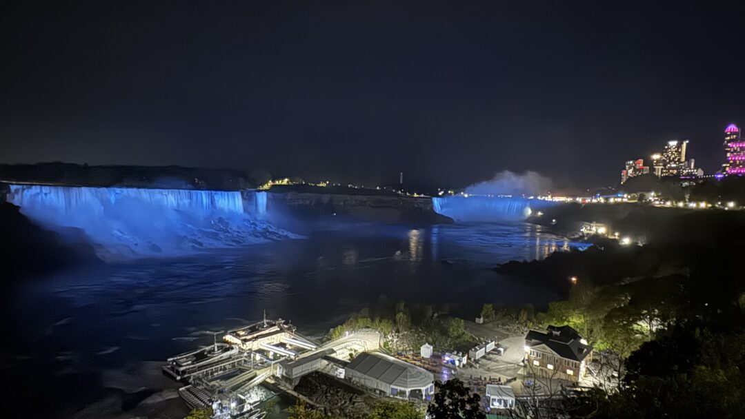 Cataratas del Niagara Azules
