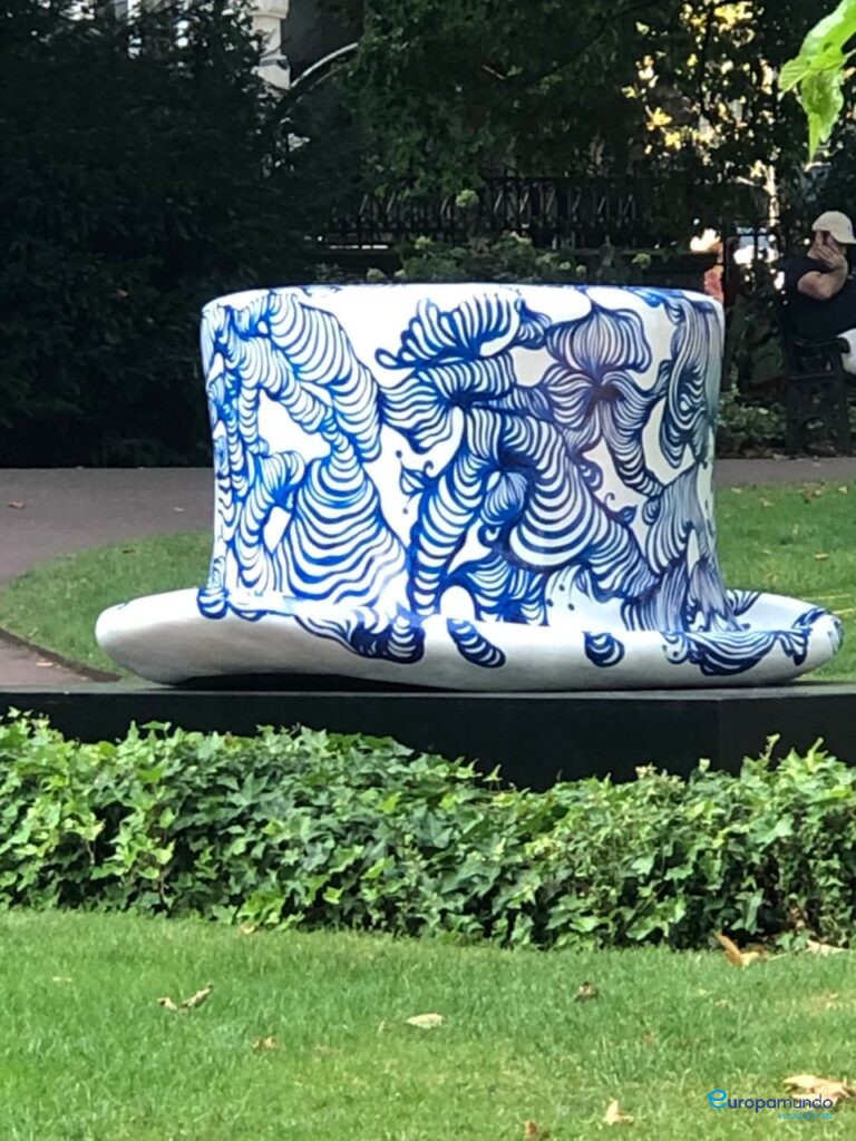 City hall park of westsminter