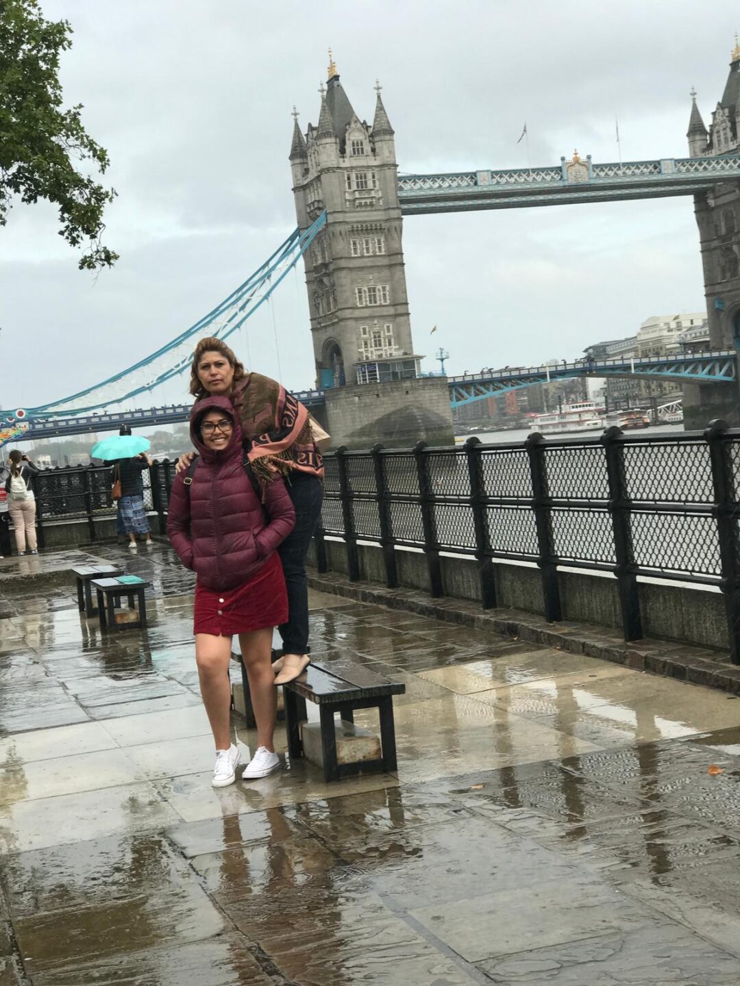 CON FRIO PERO EN LONDRES