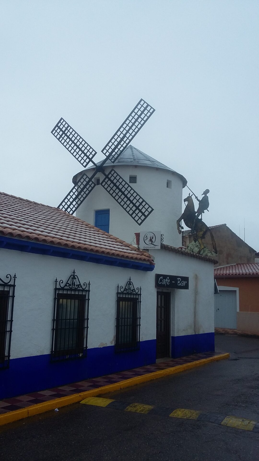 Don Quijote y los molinos