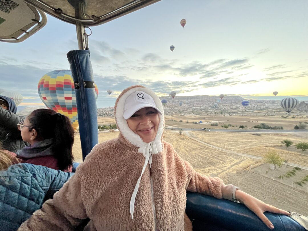 En globo en Capadocia