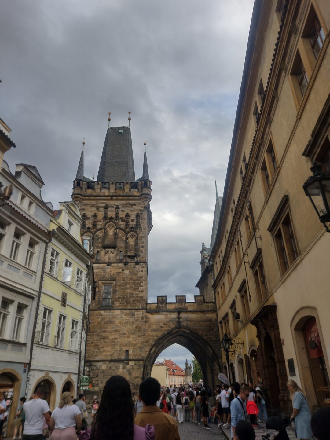 Entrada a la ciudad Praga