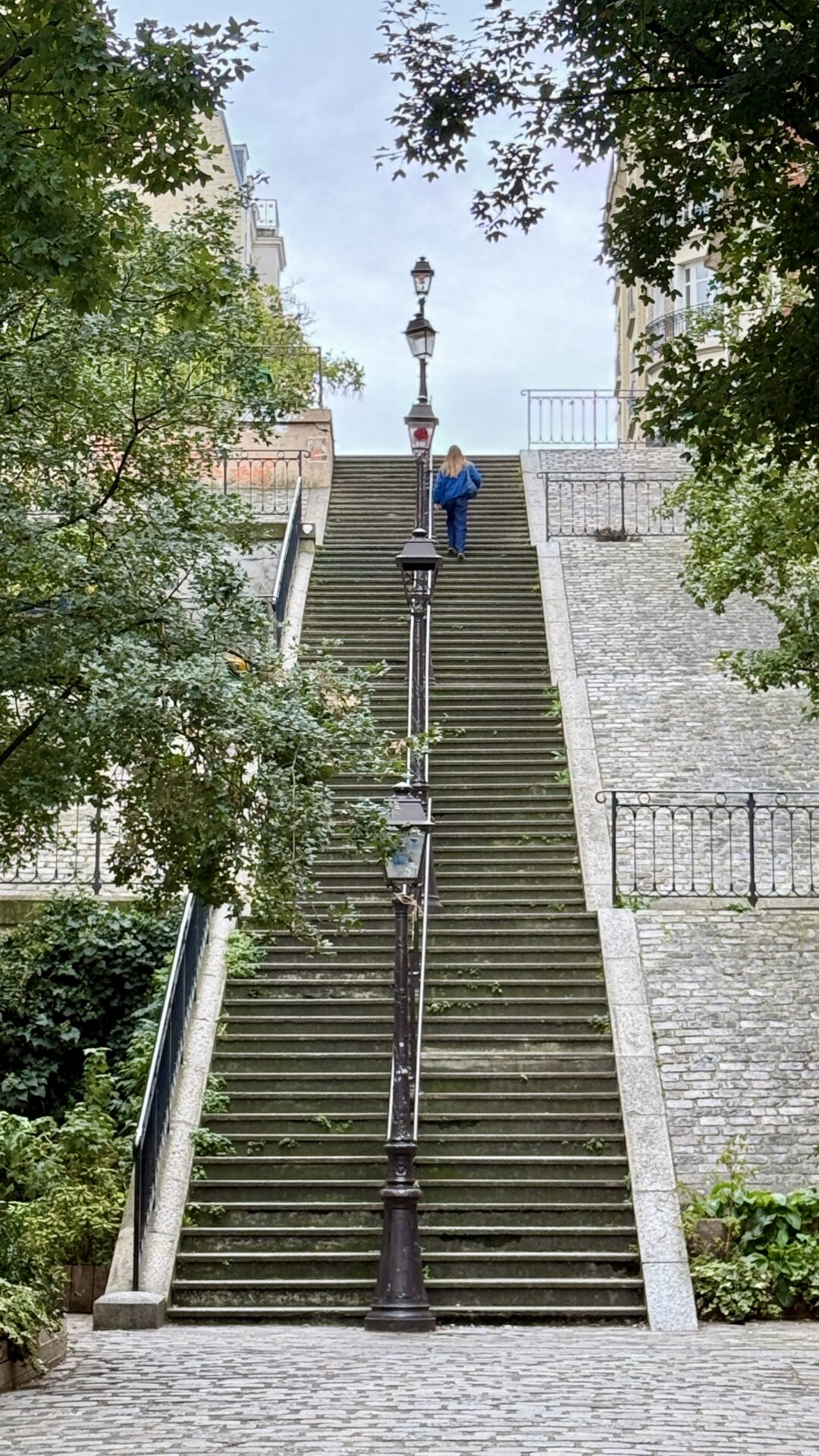 Escalinata en Montmartre