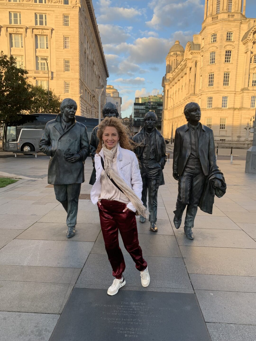 Estatua de los Beatles