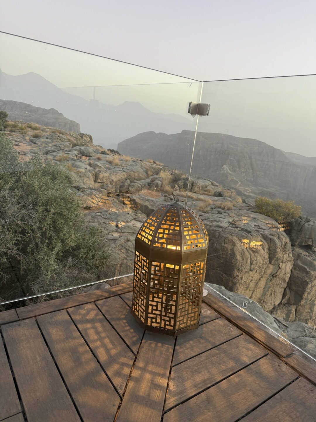 farol típico Arabe de Omán