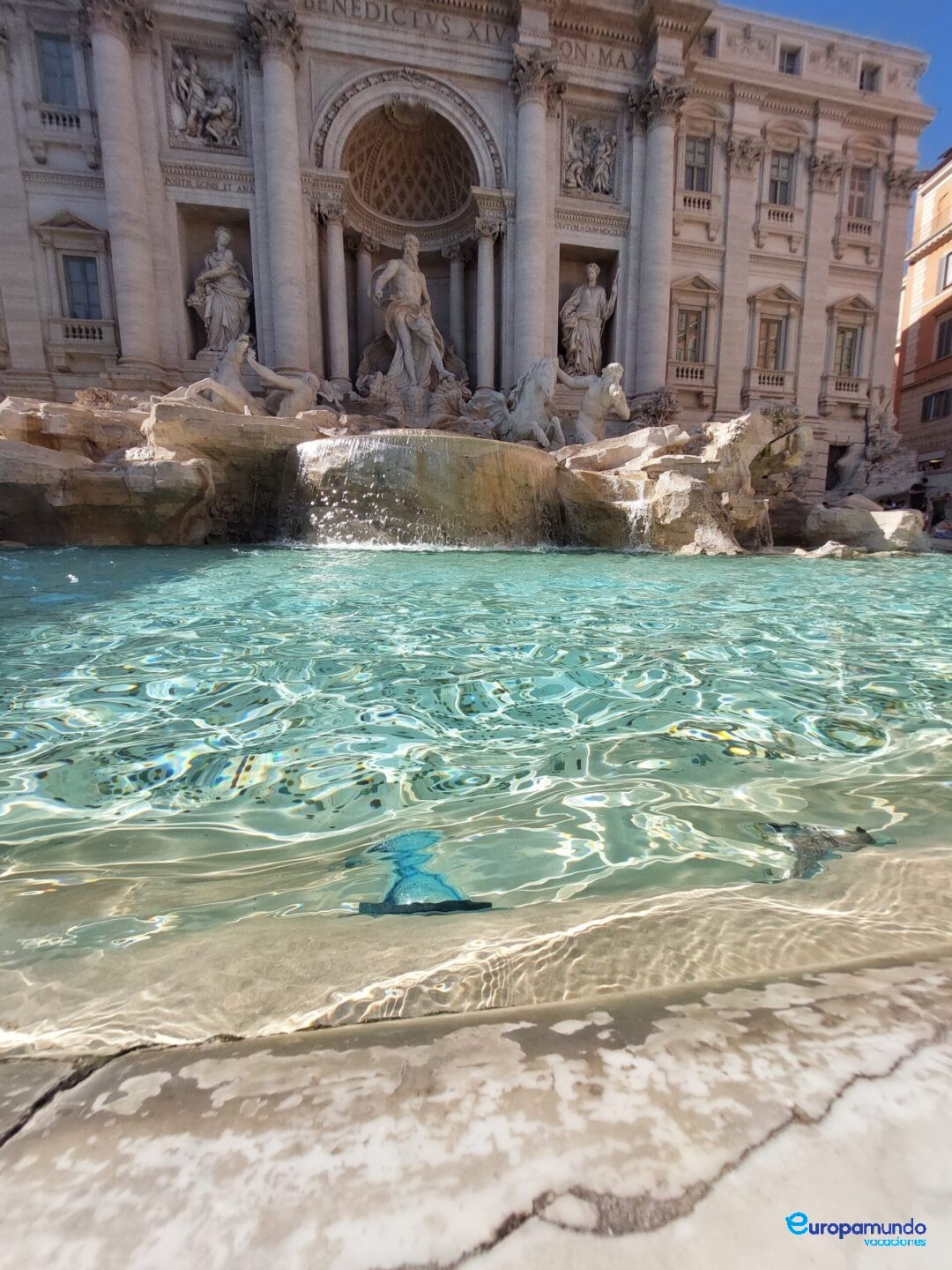Fontana di Trevi.