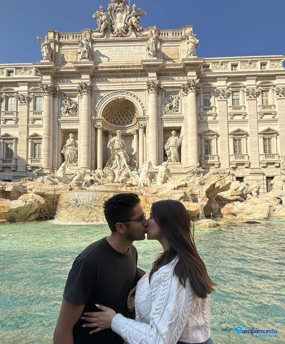 Fontana di trevi, Roma, Italia