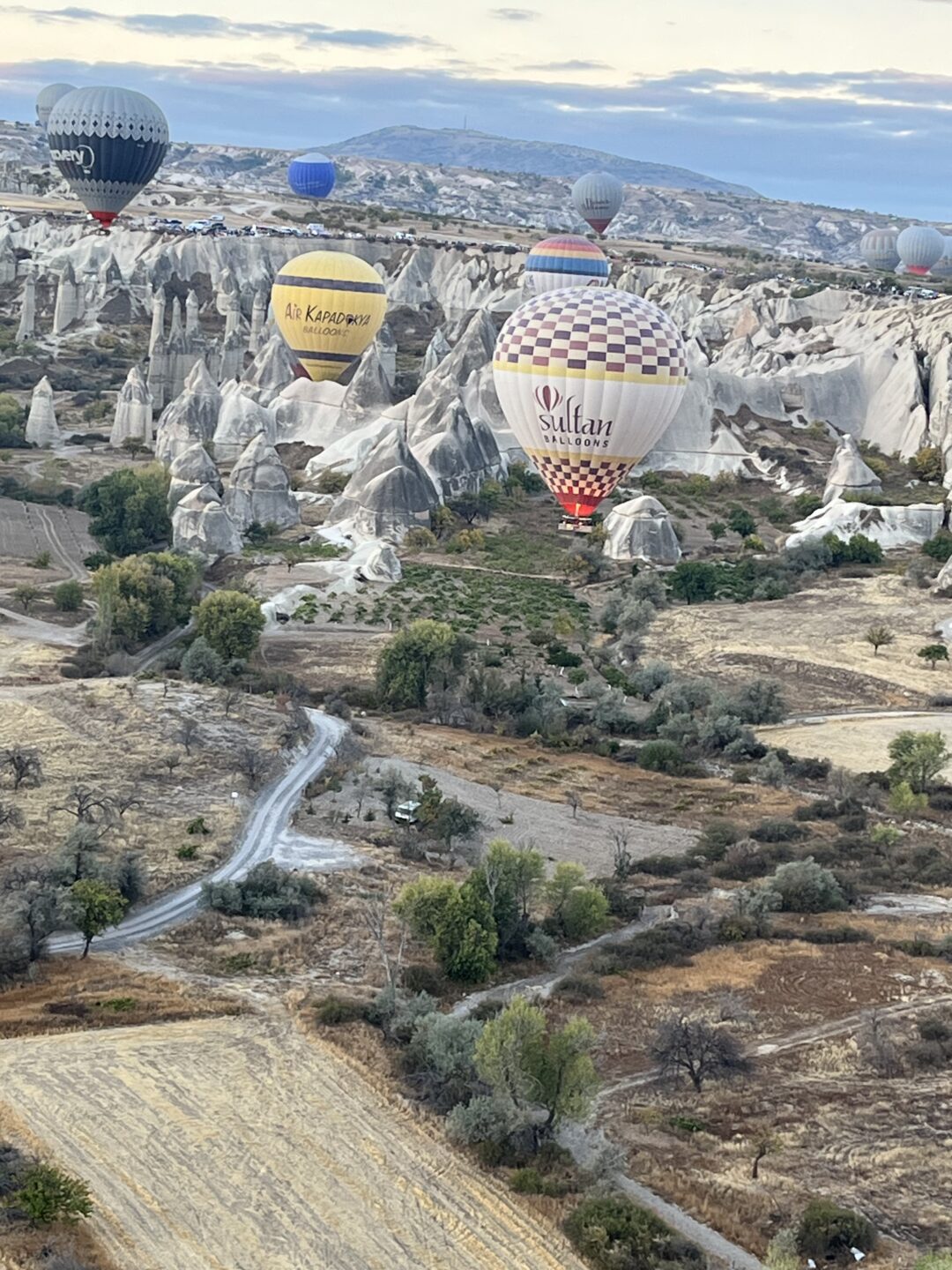 Globos en Capadocia