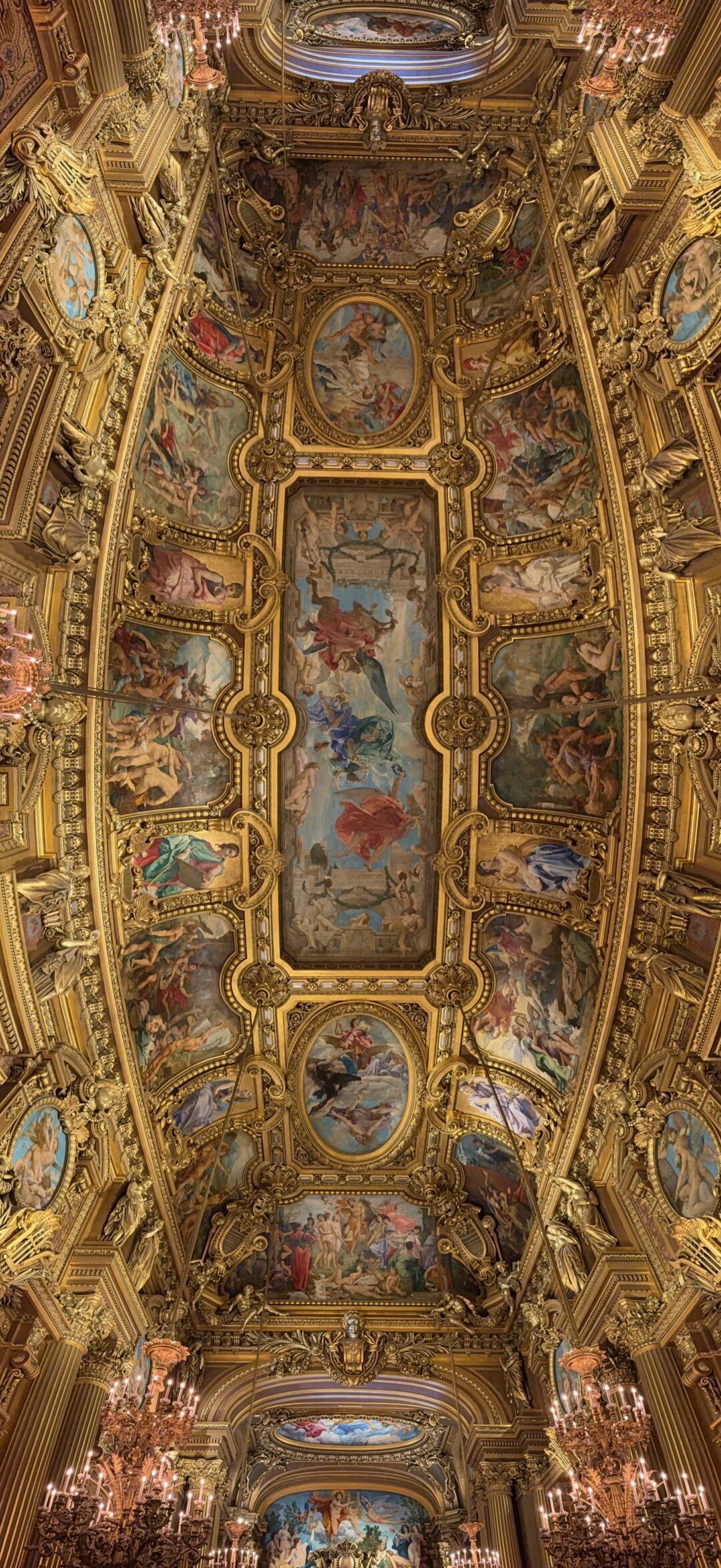 Interior de la Ópera Garnier