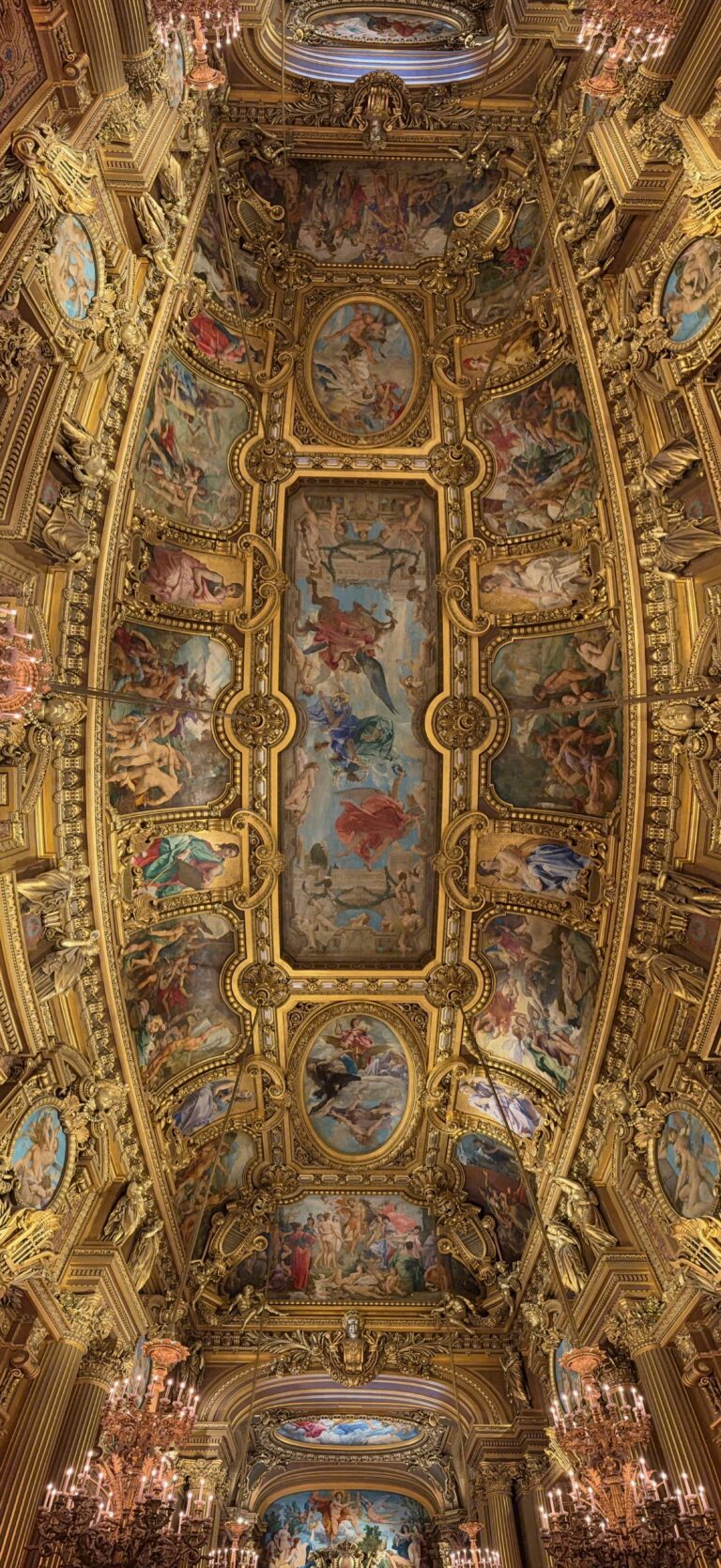 Interior de la Ópera Garnier