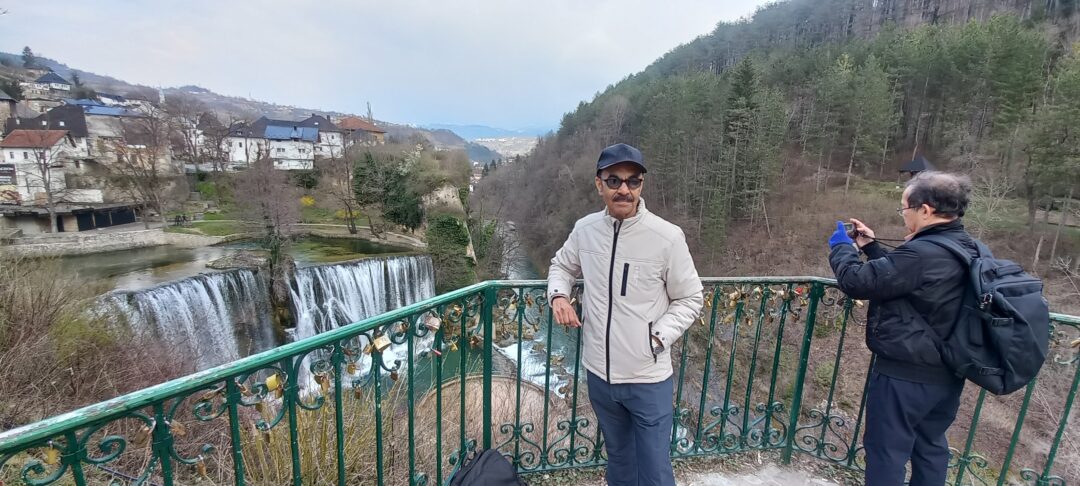 Jajce waterfall