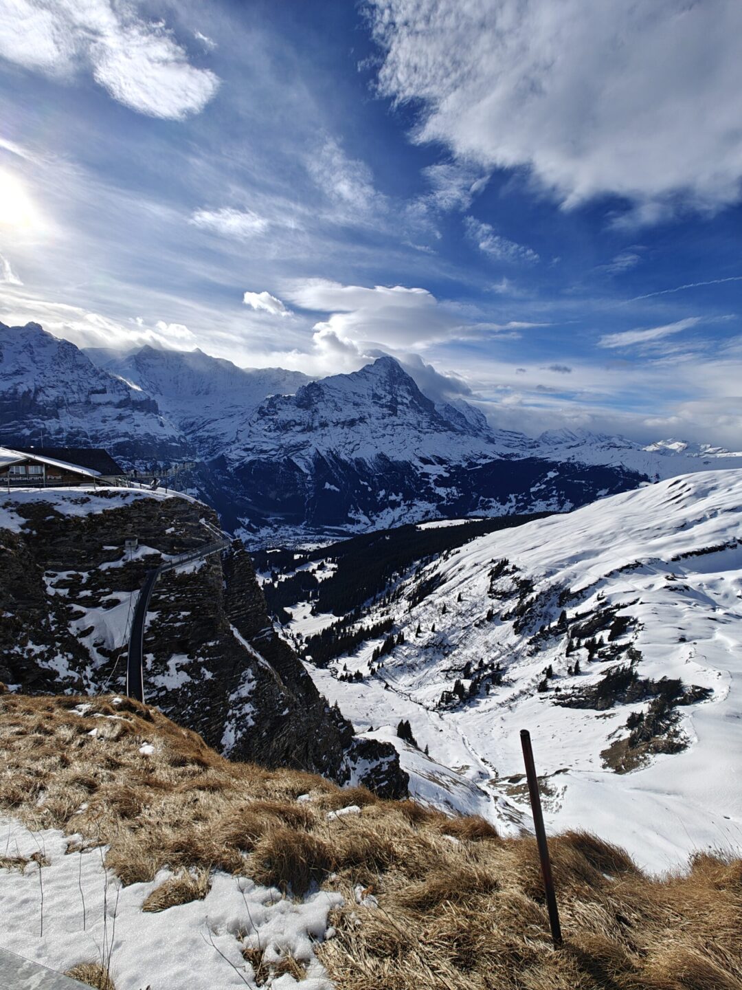 Junfrau mountain top of Europe