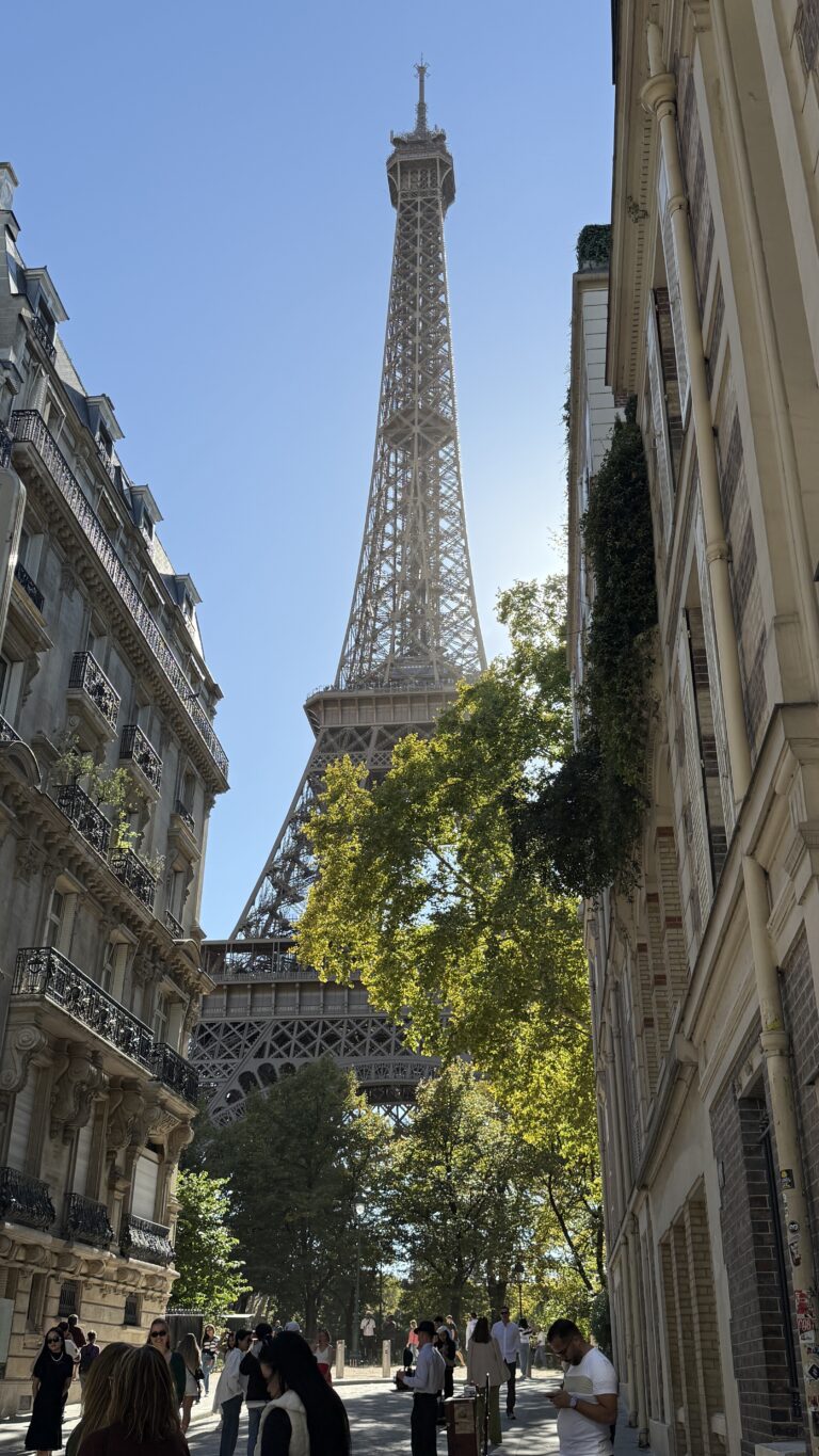 La Torre Eiffel.
