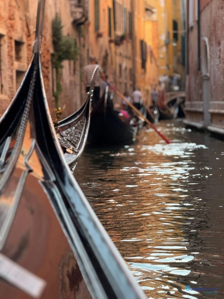 La tranquilidad de una góndola