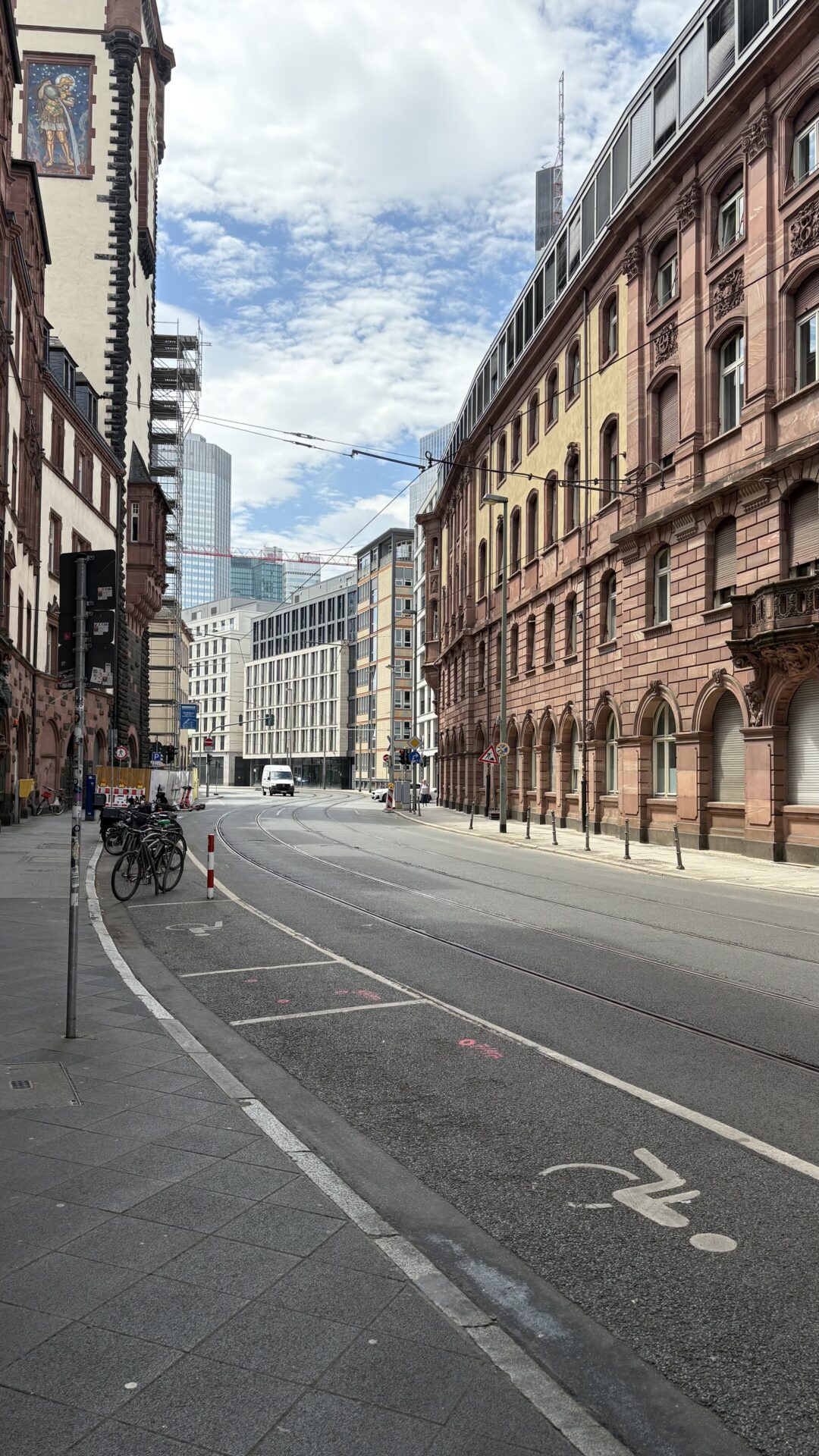 Las calles de Frankfurt