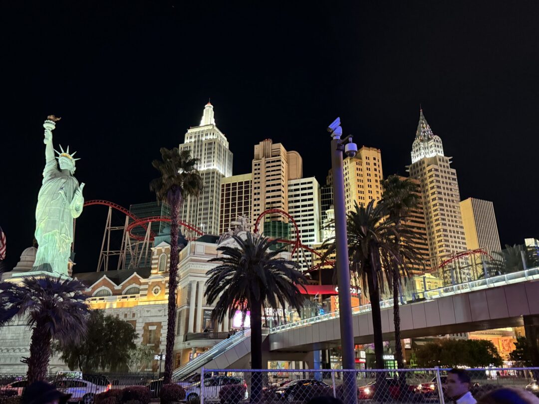 Las Vegas Hotel New York de Noche