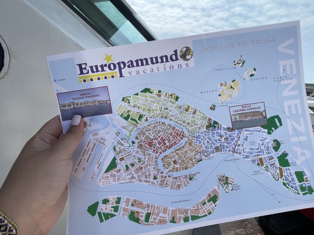 Lista para conocer Venecia