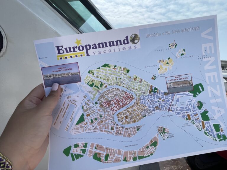 Lista para conocer Venecia