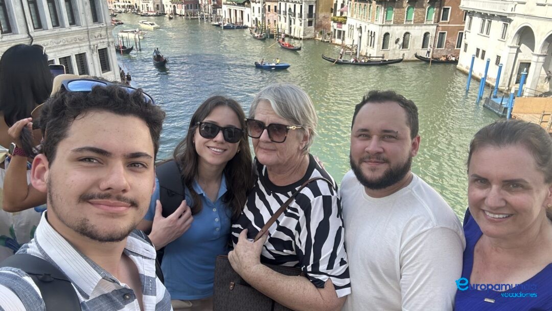 Matheus, Glaucia, Else, Theo e Ires