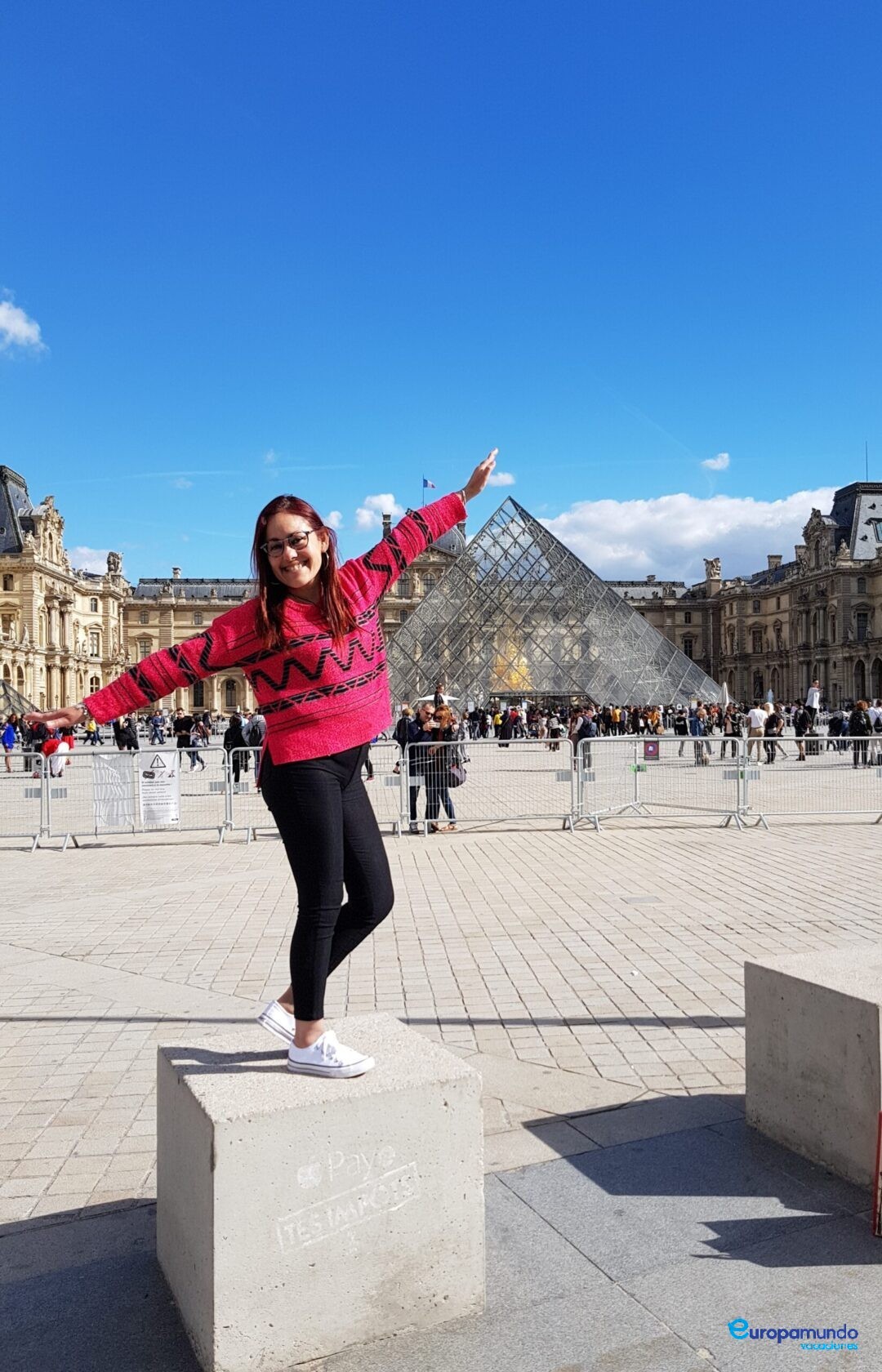 Museo del Louvre – Pirámide de cristal