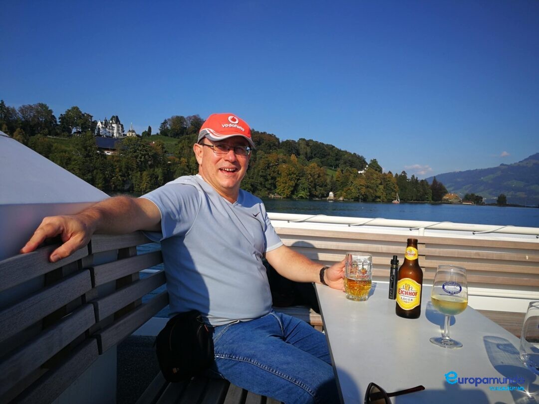 Navegando el Lago Lucerna