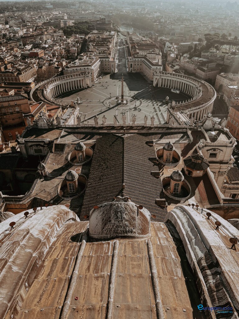 Panoramic View of the Vatican City