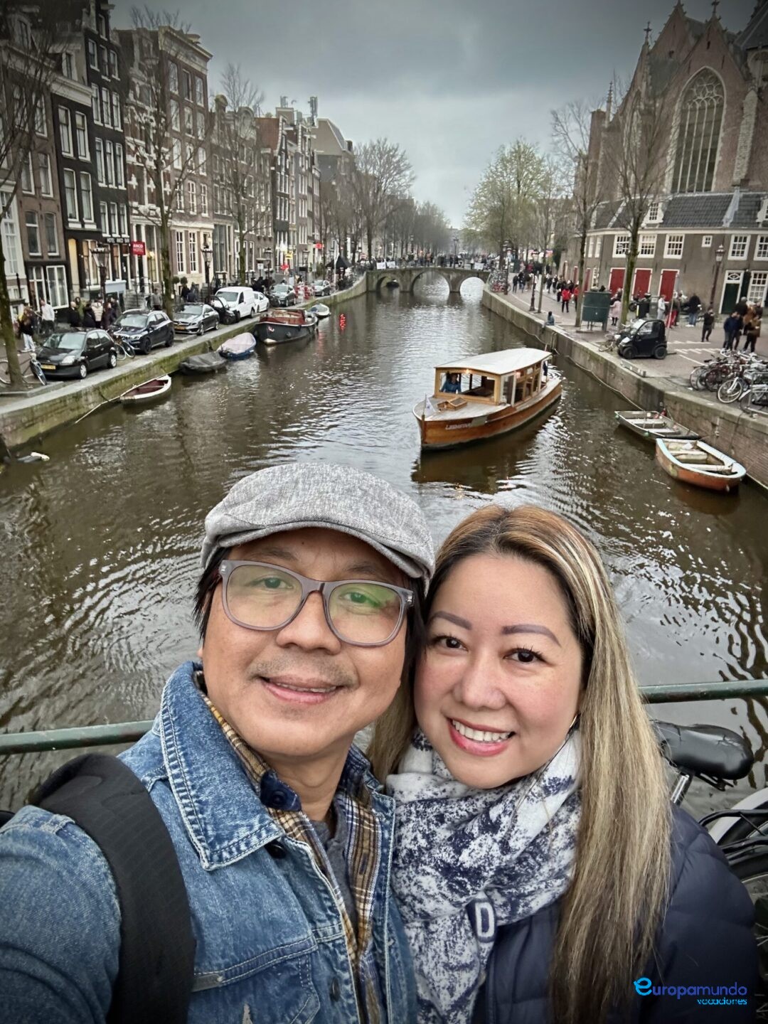 On the Bridge by the Canal