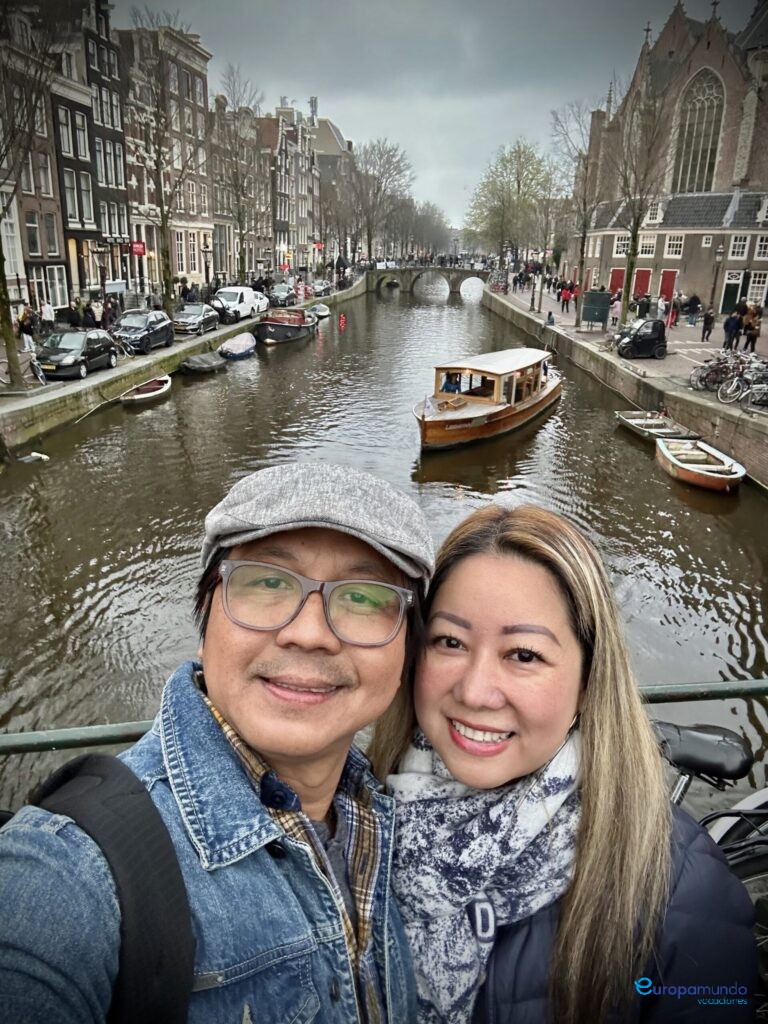 On the Bridge by the Canal