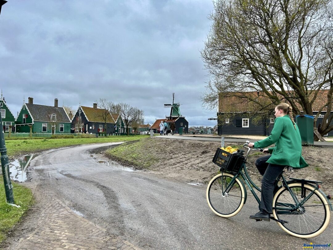 A Beautiful Dutch Windmill Village