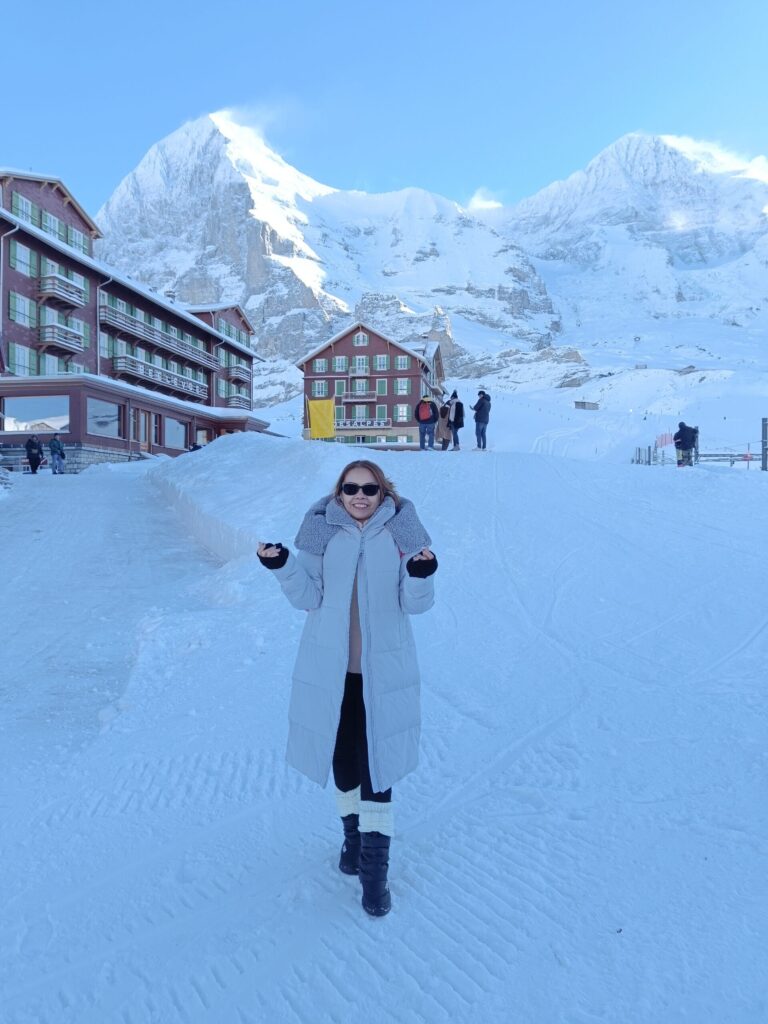 Up close and personal with Eiger mountain