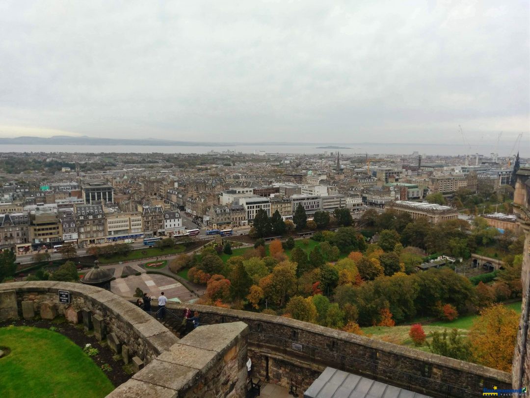 View from the Edinburgh Castle