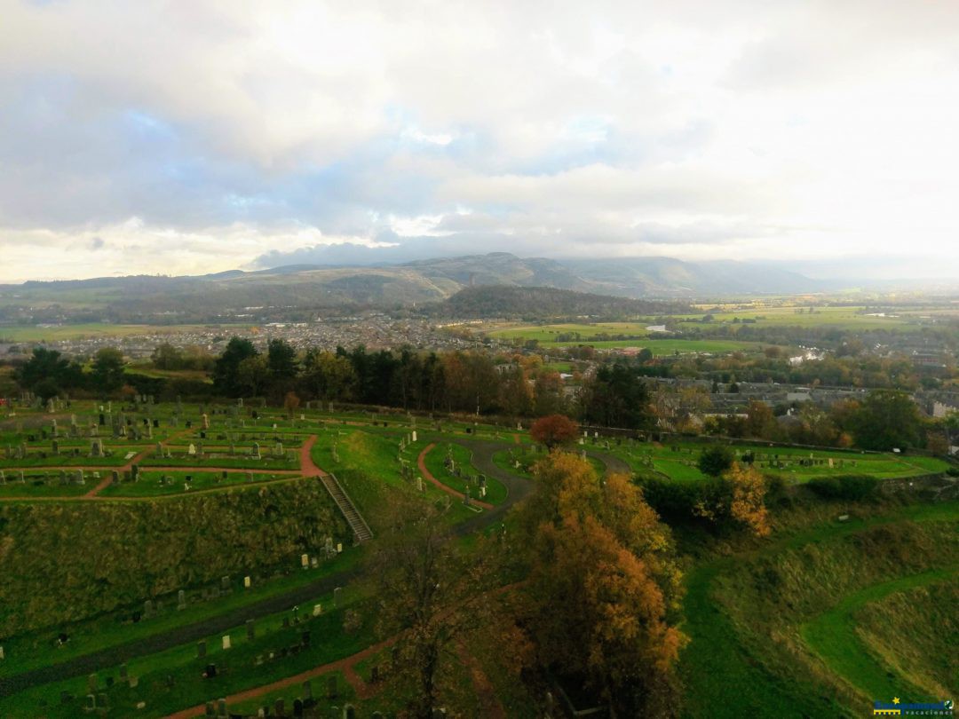 View from the Stirling Castle
