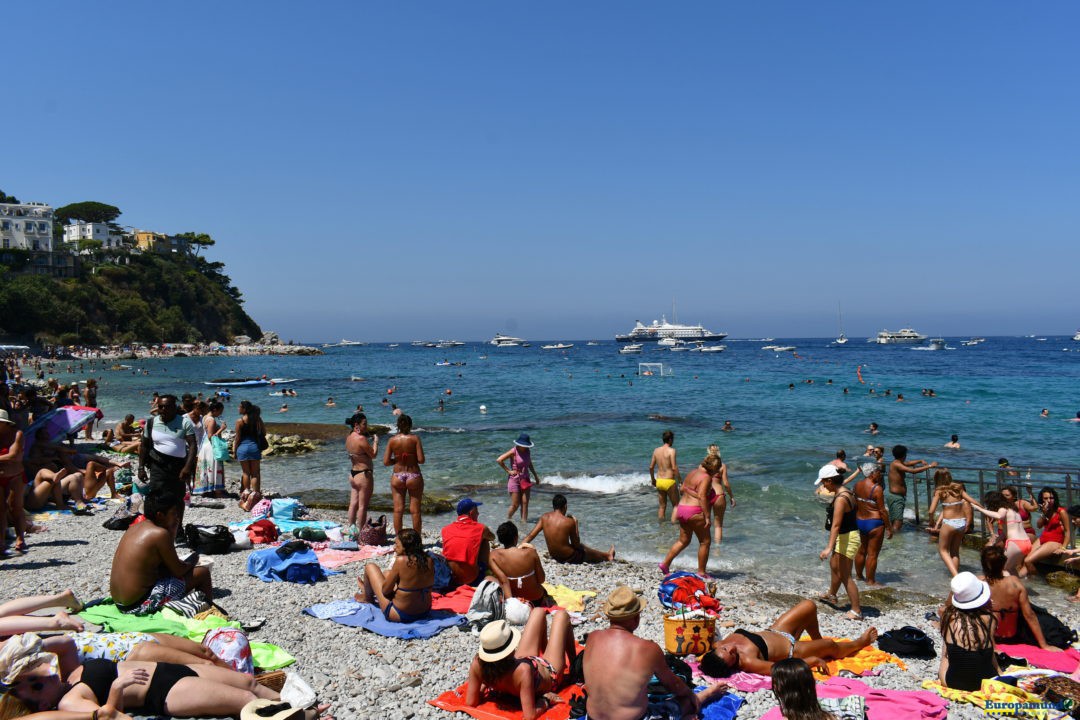 Playa en Capri