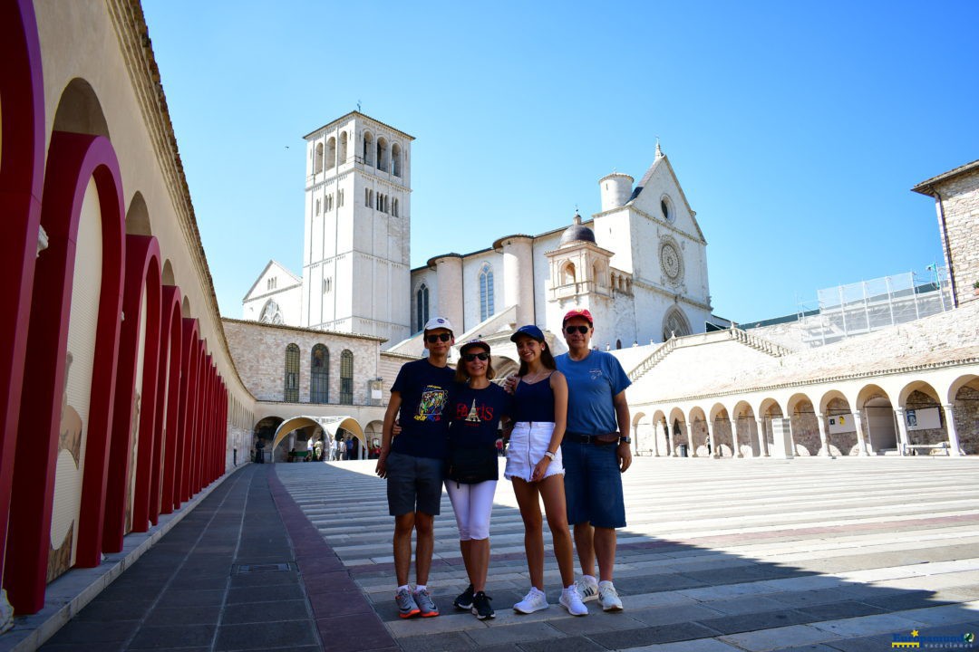 En Pisa toda la familia