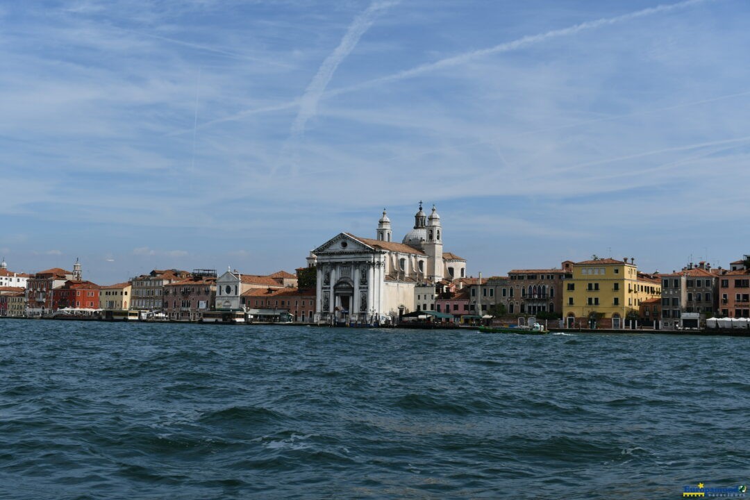 Llegando a Venecia en barco