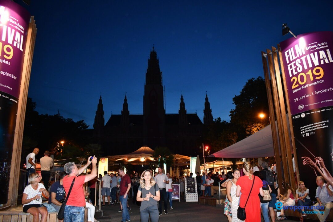 Film Festival en la Rathausplatz