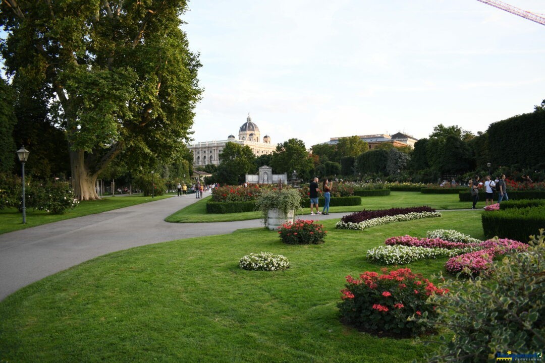 Jardín de rosas Volksgarten