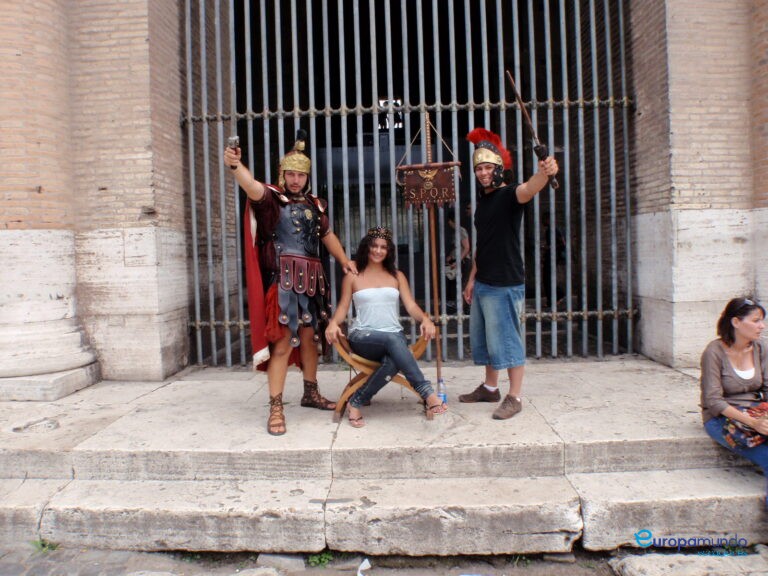 En el coliseo romano