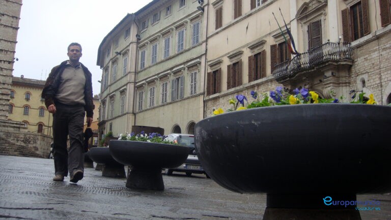 Walking the Perugia streets