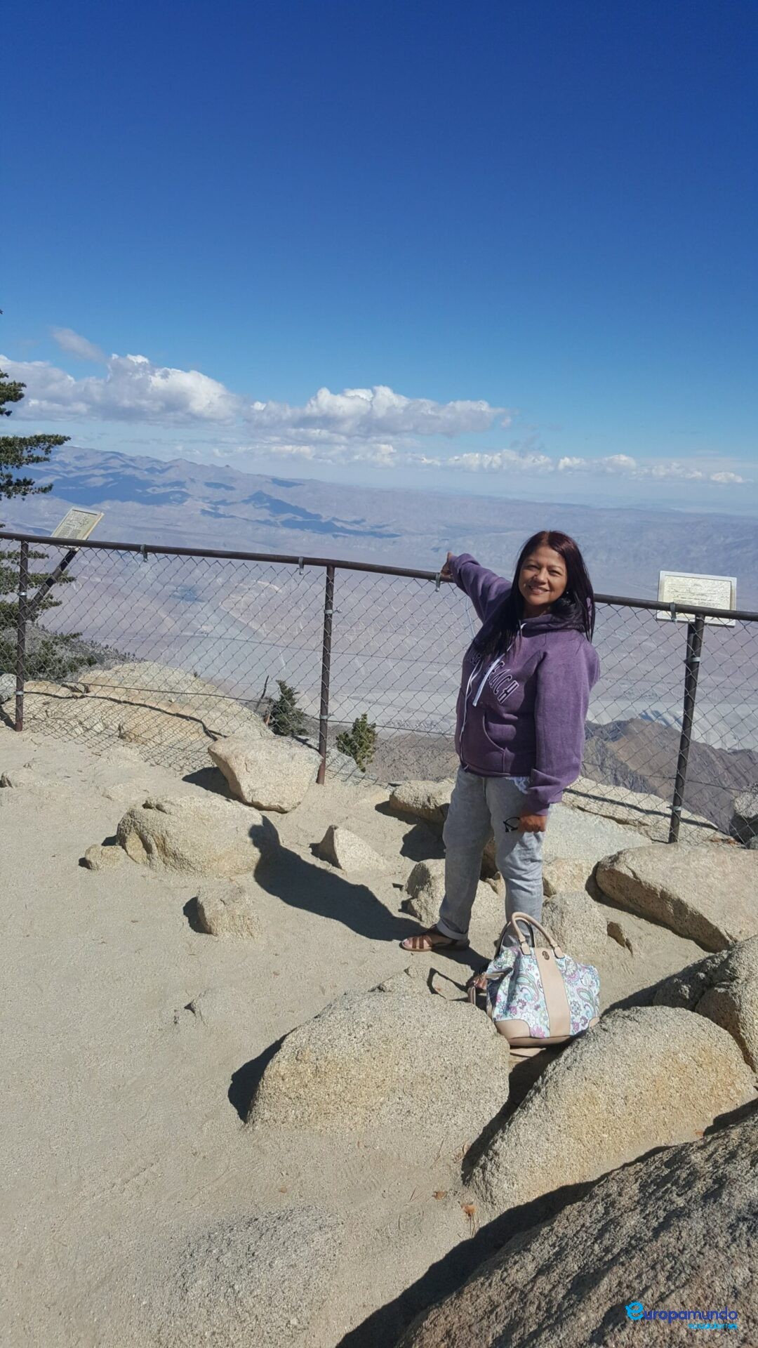 Subiendo el funicular