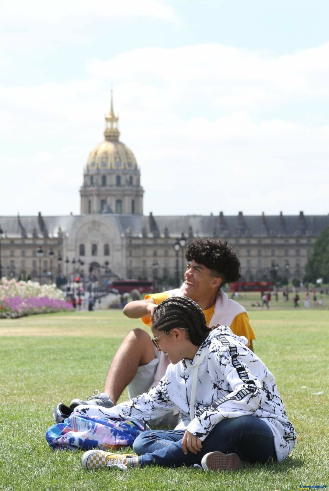 Mis niños felices en París