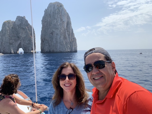Passeio de barco em Capri